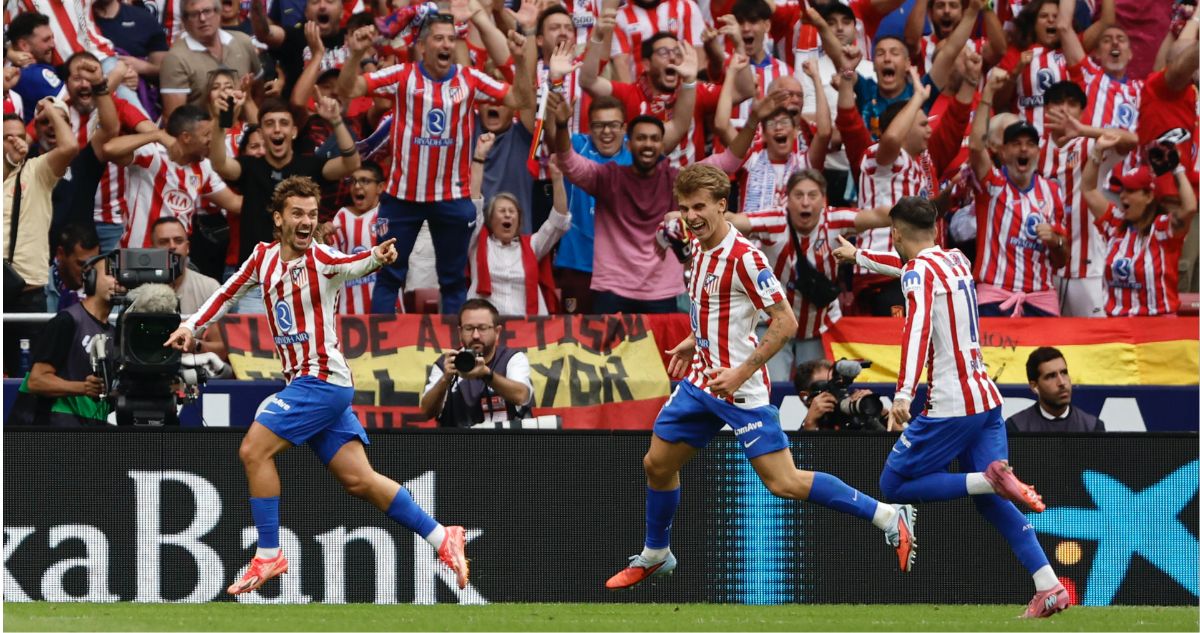 Partidazo con 7 goles en el Metropolitano: el Atlético arrolló al Real ...