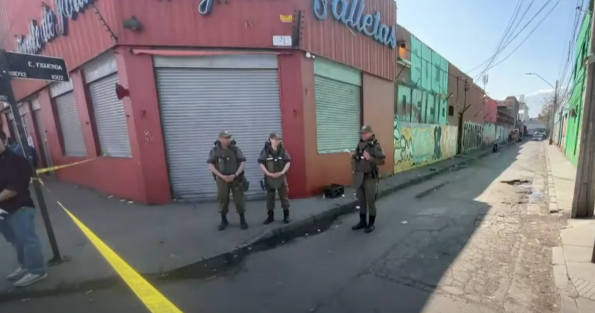 Balacera en Franklin deja un detenido: le disparó a hombre que orinaba en la vía pública