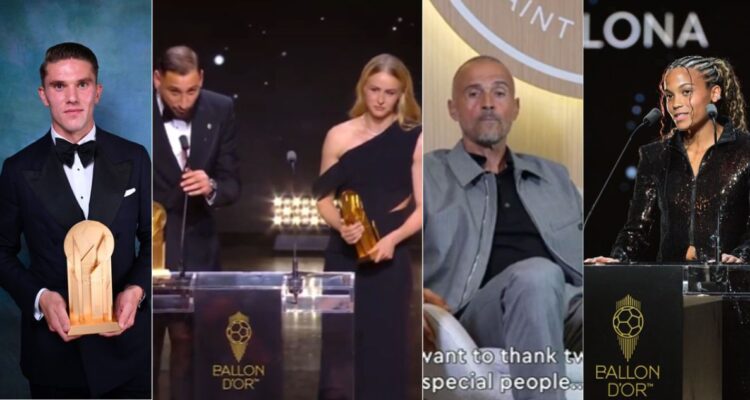 Todos los ganadores del Balón de Oro 2025