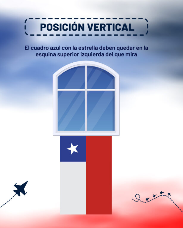 De cuánto es la multa por no instalar la bandera chilena en Fiestas Patrias y cuándo debes hacerlo