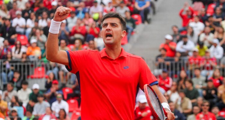 Chile venció a Luxemburgo por Copa Davis.