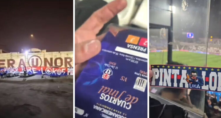 Barrista de La U asistió al partido ante Alianza Lima pese a veto.