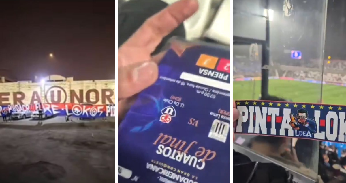 Barrista de La U asistió al partido ante Alianza Lima pese a veto.
