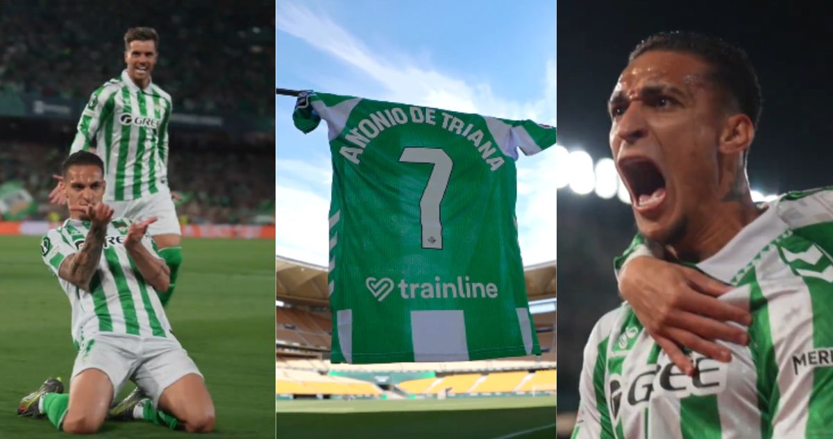 Betis confirma el regreso de Antony