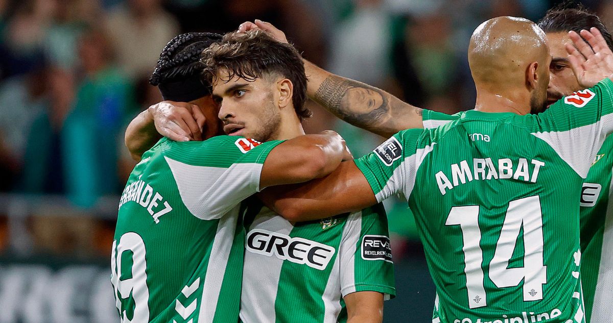 Betis superó a Osasuna por La Liga de España