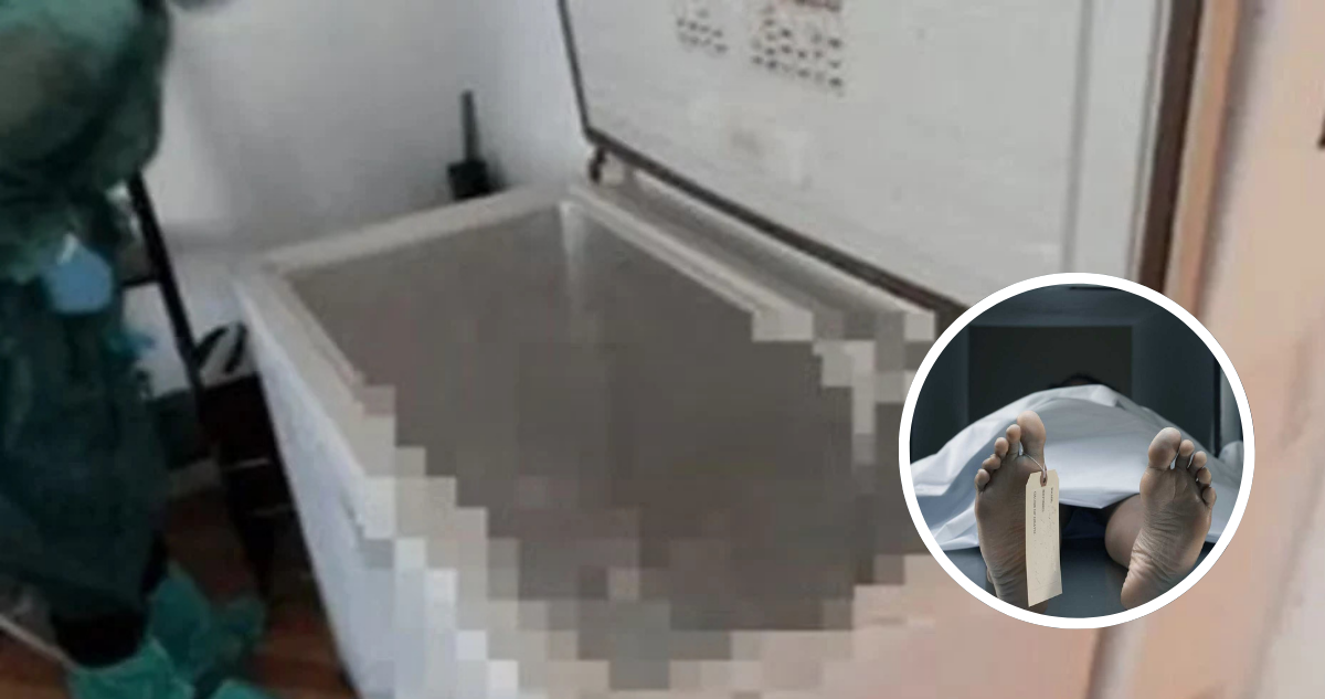 Tuvo un cadáver 20 años en un congelador
