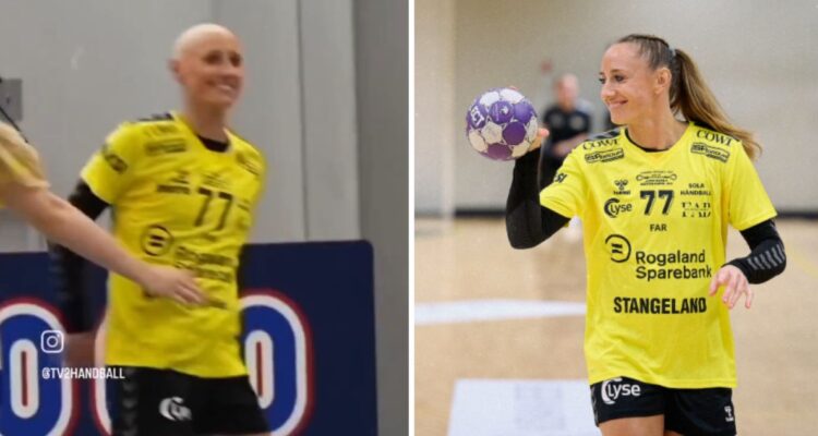 La noruega Camilla Herrem regresó al balonmano tras superar quimio.