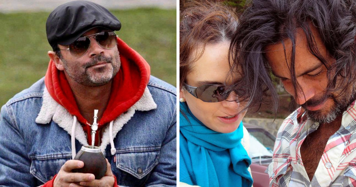 Felipe Camiroaga junto a su hermana Soledad Camiroaga en referencia a nueva foto