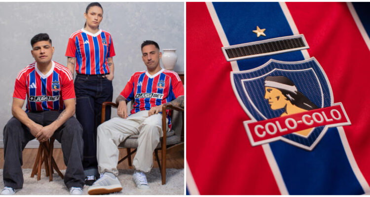 camiseta tricolor Colo Colo 2025