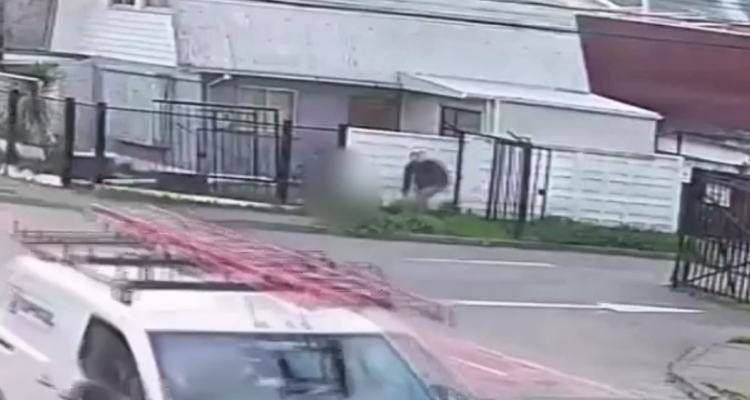 Captan abuso a escolar en plena vía pública de Chiguayante: agresor estaría vinculado a otro caso