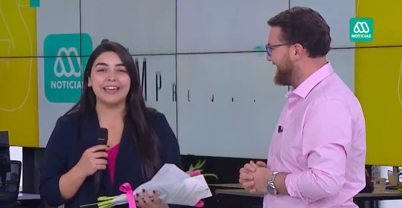 Luis Ugalde se despide de Naomi Riquelme