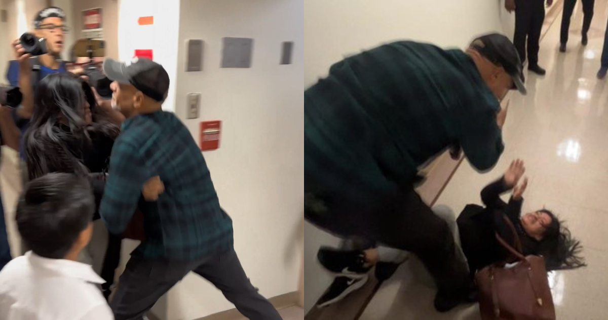 Despiden a agente de ICE que agredió brutalmente a mujer afuera de tribunal de migración en Nueva York