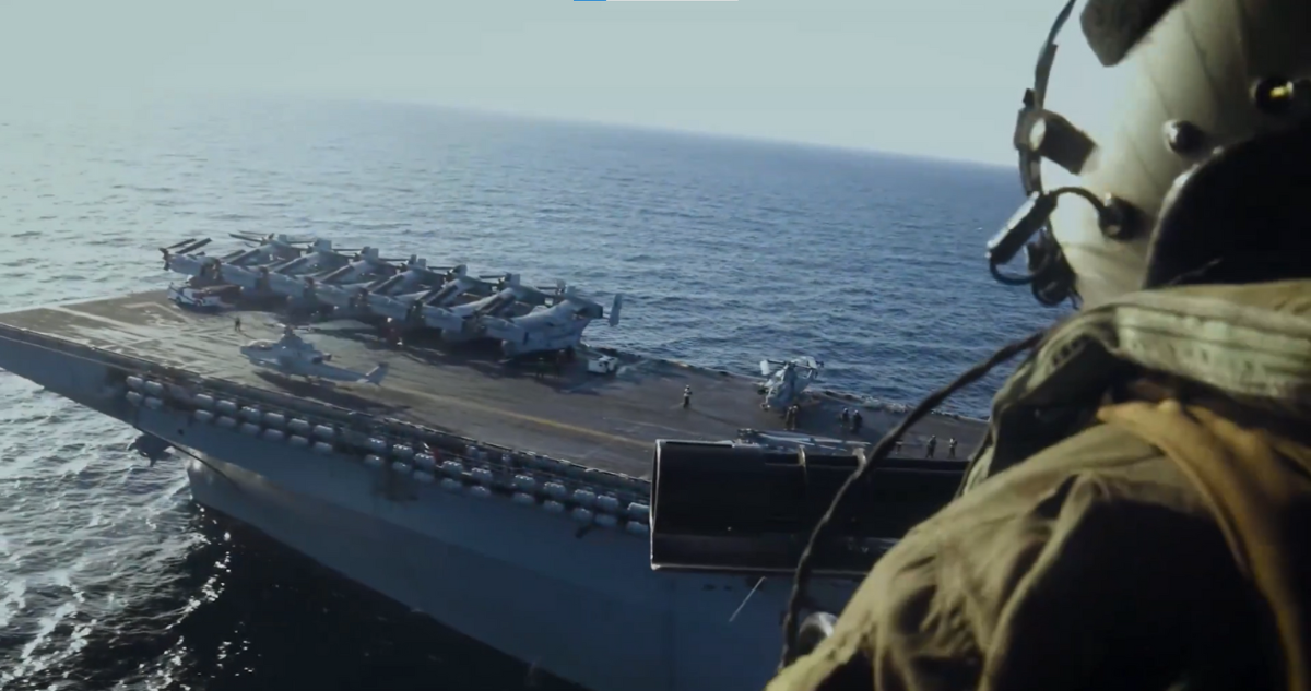 VIDEO | Con buques anfibios y hasta lanzacohetes: EEUU muestra entrenamientos militares en el Caribe