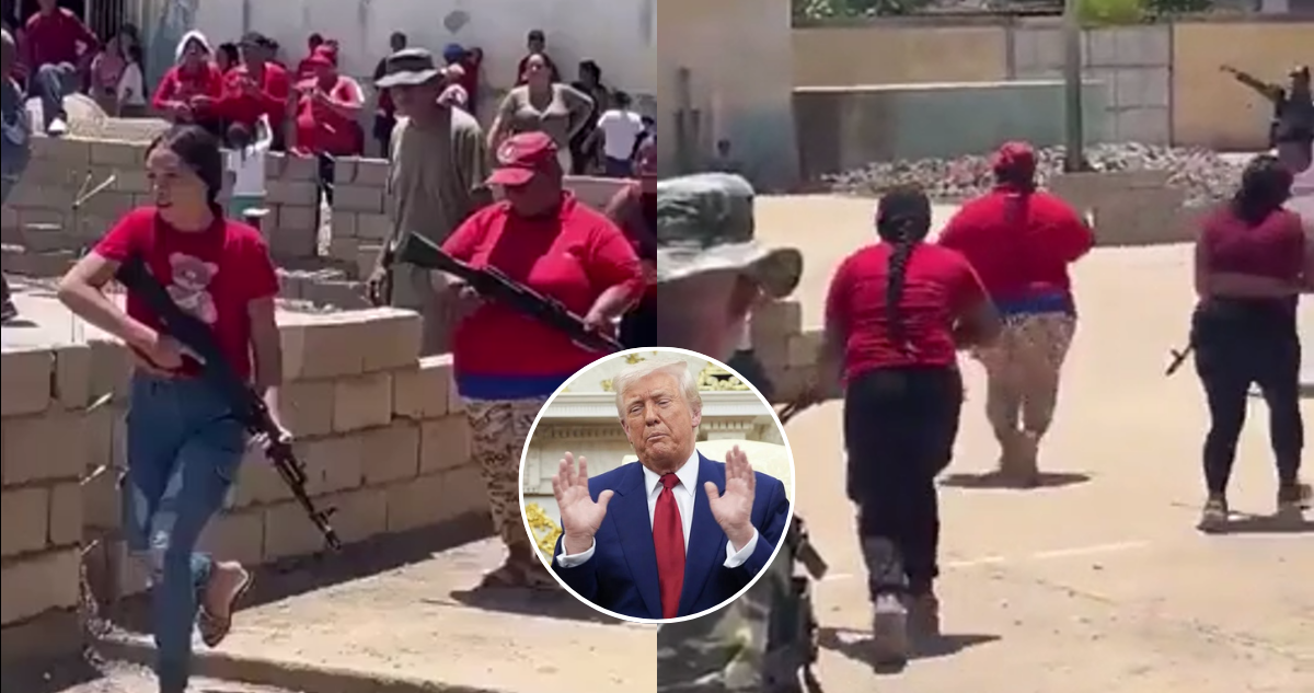 Trump se burla de video sobre supuestas milicias venezolanas entrenando