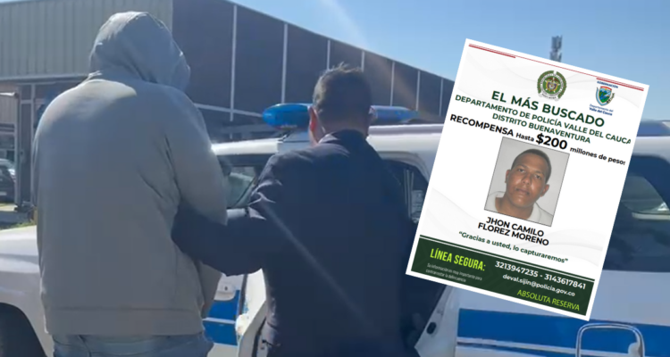 Capturan a peligroso delincuente internacional en Curicó: es uno de los más buscados en Colombia