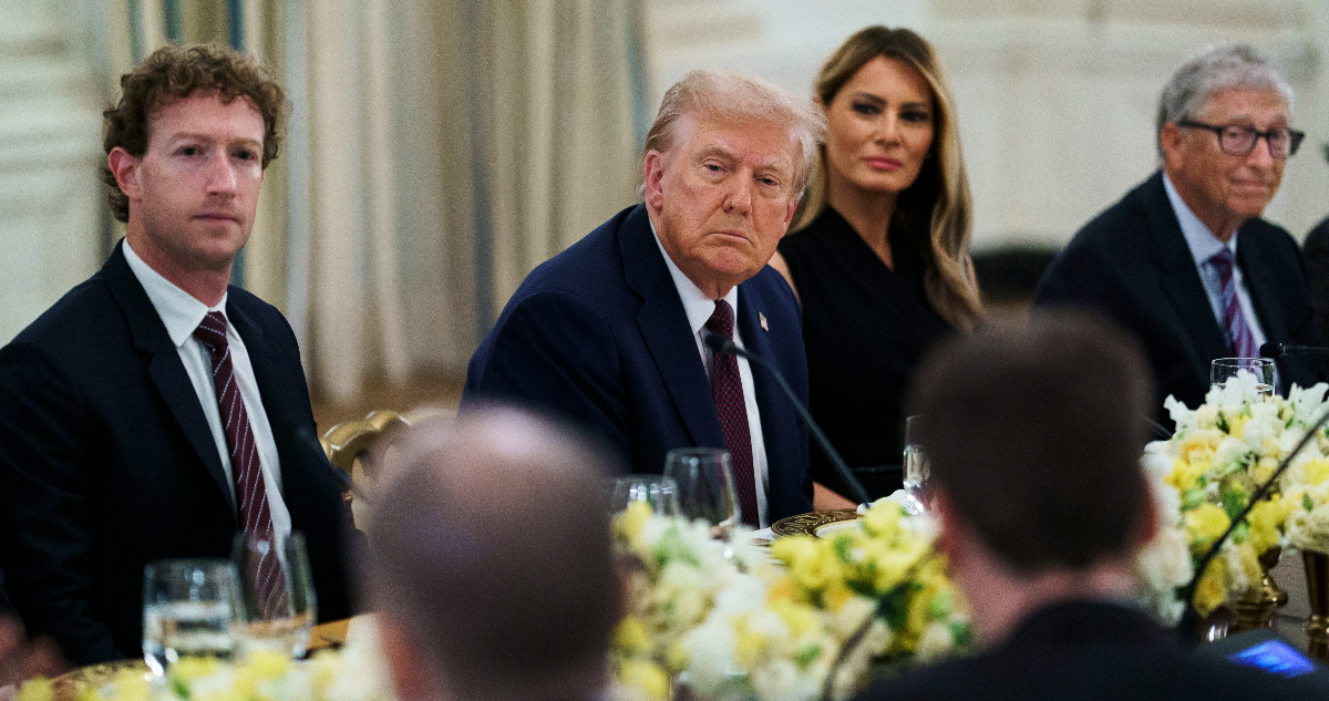 Trump cenó con magnates de empresas tecnológicas, entre ellos Bill Gates: gran ausente fue Elon Musk
