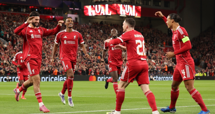Liverpool venció al Atlético de Madrid por la Champions League.