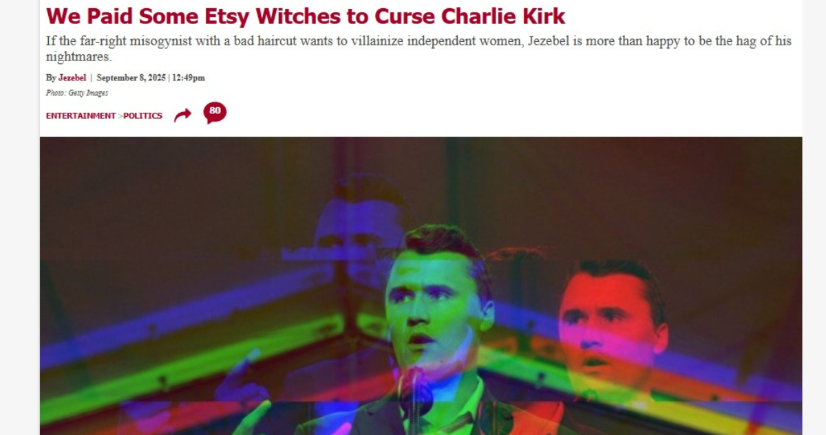 Artículo sobre Charlie Kirk