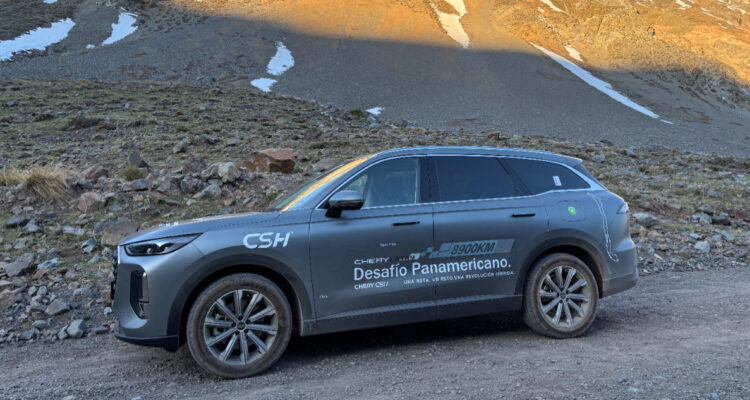 SUV Tiggo 9 de CHERY rompe récord en Chile: superó los 1.500 km de autonomía sin recarga