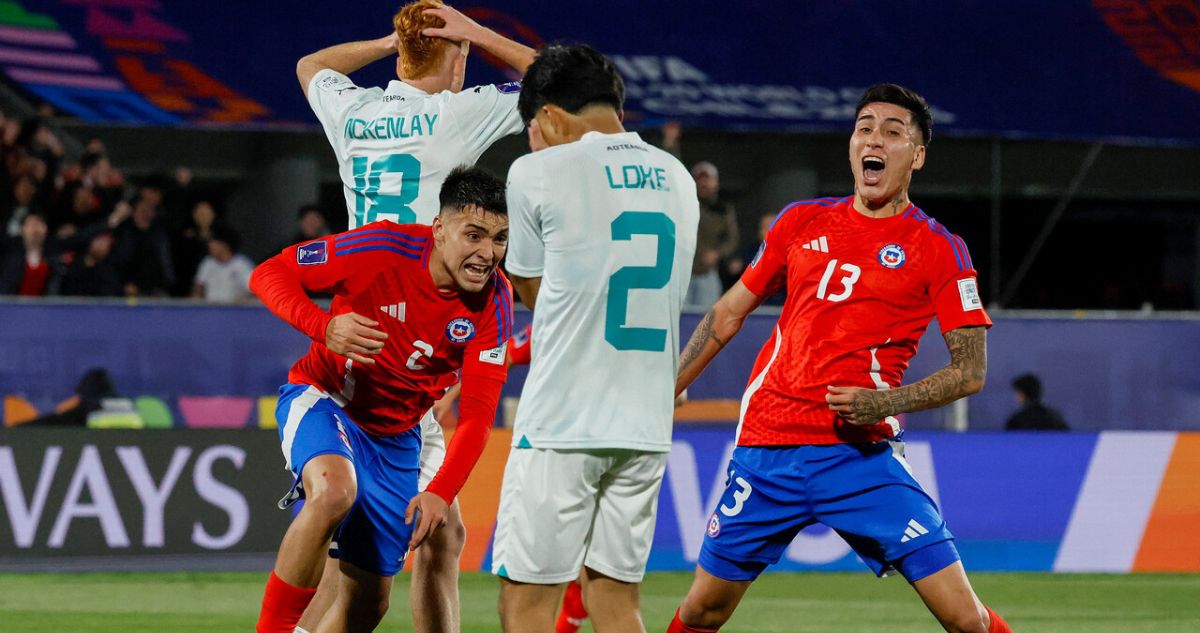 Chile venció a Nueva Zelanda en el Mundial Sub 20 con un gol agónico