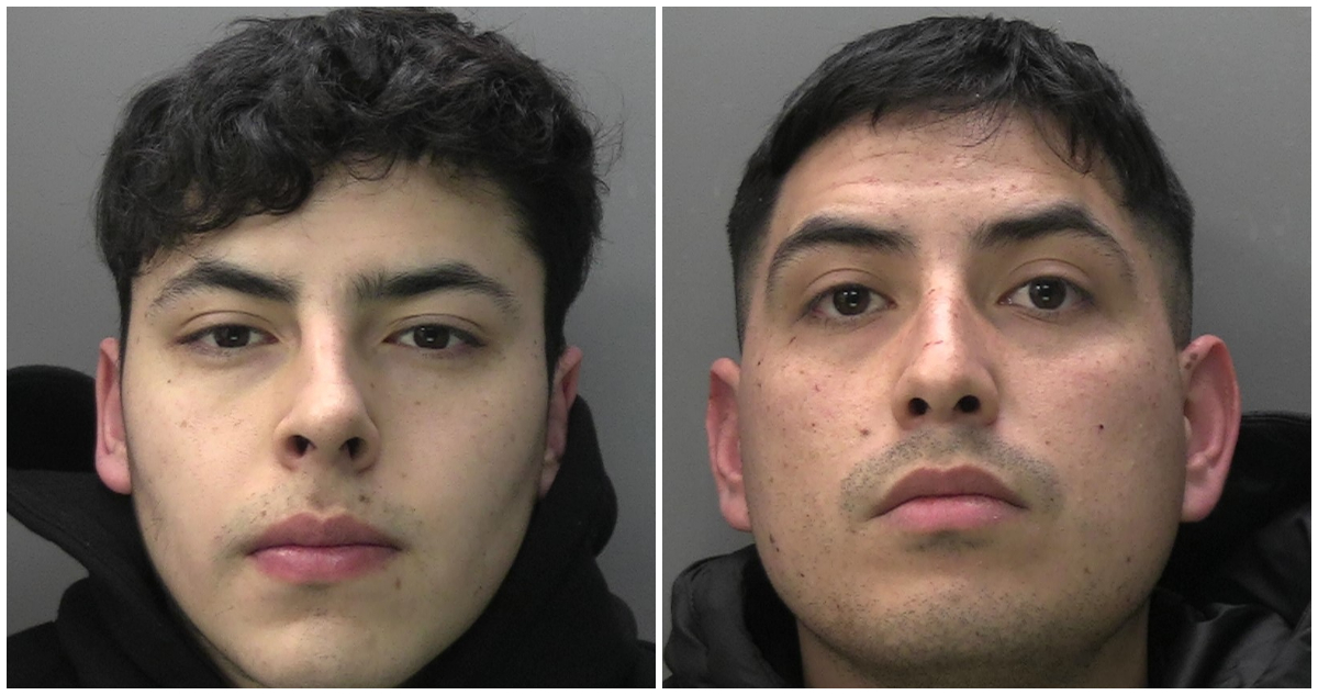 Israel Contreras y Yeico Guzmán, dos de los chilenos sorprendidos robando en Inglaterra
