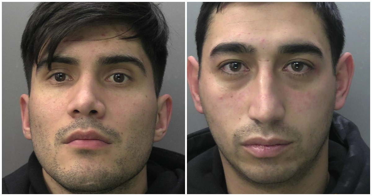 Eduardo Márquez y Michael Carrasco, dos de los chilenos sorprendidos robando en Inglaterra 