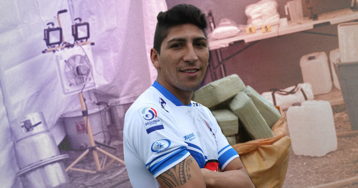 La caída del “Lory”: de futbolista profesional a gerente de operaciones de narcolaboratorio capitalino