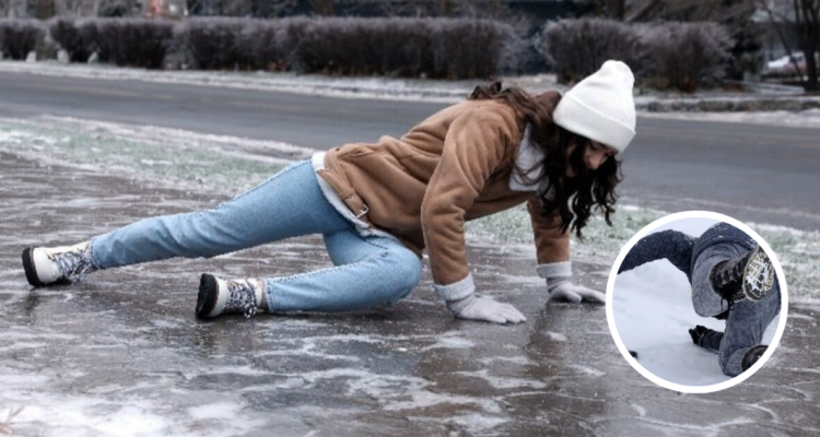 ientíficos hallan por qué realmente resbalamos en el hielo