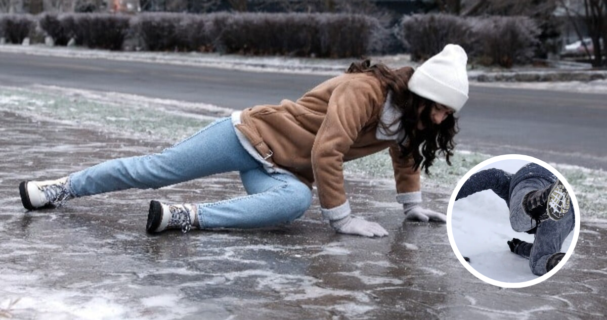 ientíficos hallan por qué realmente resbalamos en el hielo