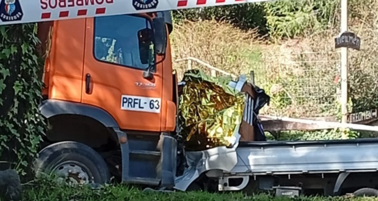 Una persona muerta deja colisión entre camiones de distinto tonelaje en ruta entre Pucón y Villarrica