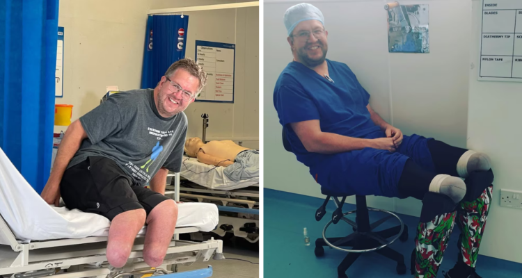 Condenan a cirujano británico que se amputó las piernas para cobrar un seguro y por “interés sexual”