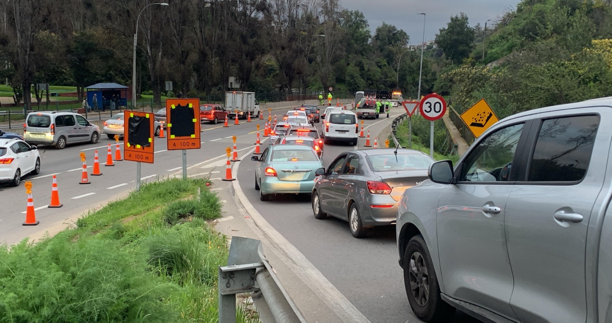 Congestión en Santos Ossa