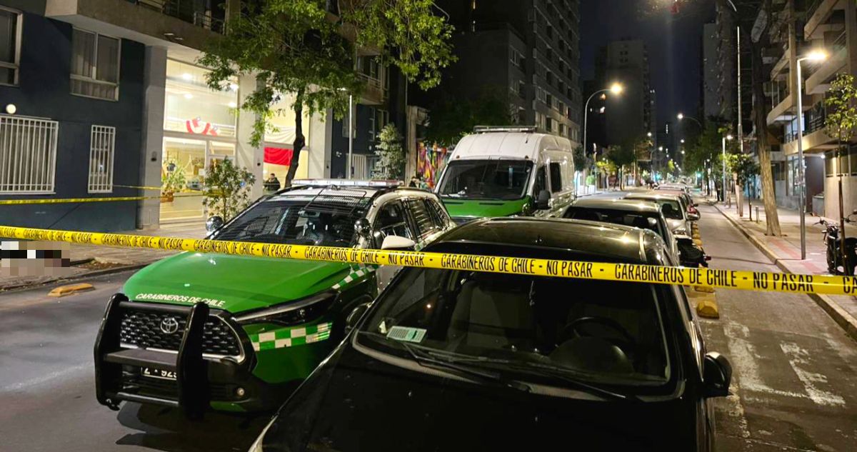 Conmoción en Santiago Centro por femicidio con posterior suicidio: agresor se lanzó desde piso 12