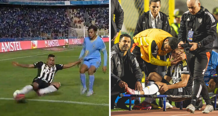 Tomás Cuello sufrió horrible lesión en Copa Sudamericana.