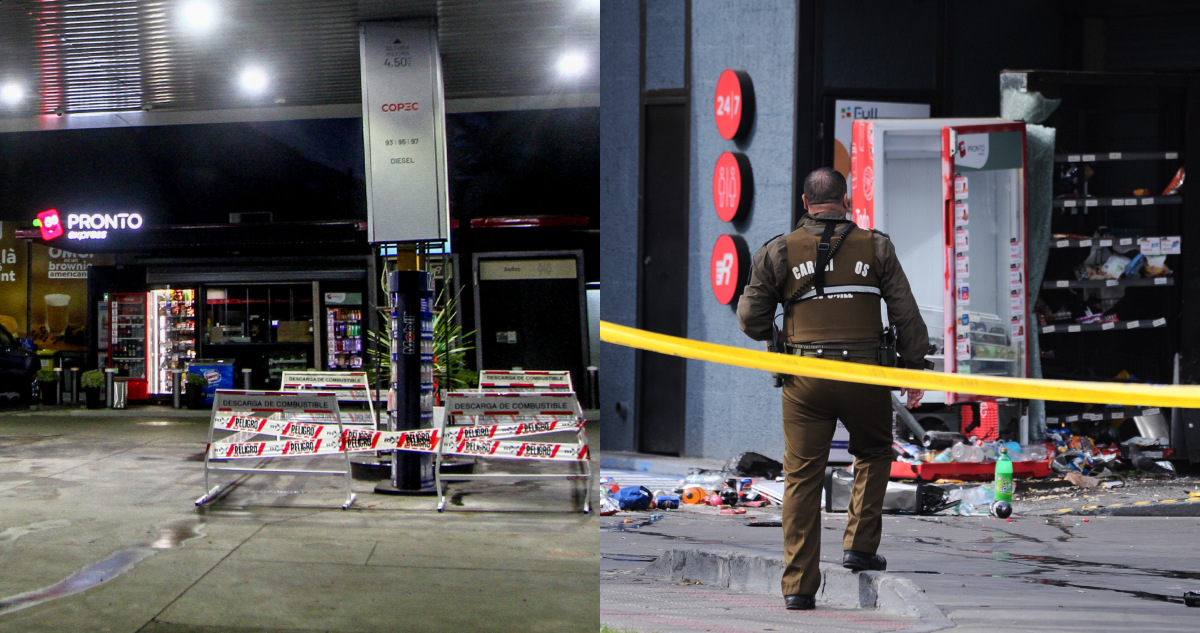 Copec donde murieron ladrones es la misma donde chofer ebrio mató a dos trabajadores en mayo pasado