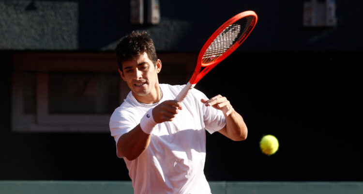 Cristian Garin en Copa Davis foto de contexto