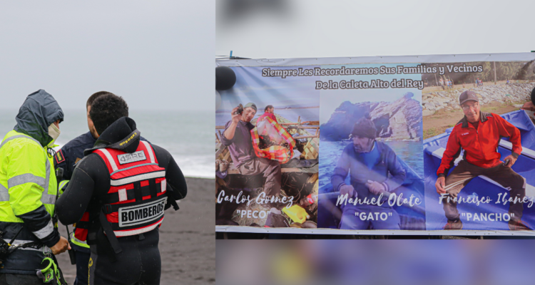 Cuerpo hallado en playa de Arauco en agosto es de unos de los 3 pescadores desaparecidos en San Pedro