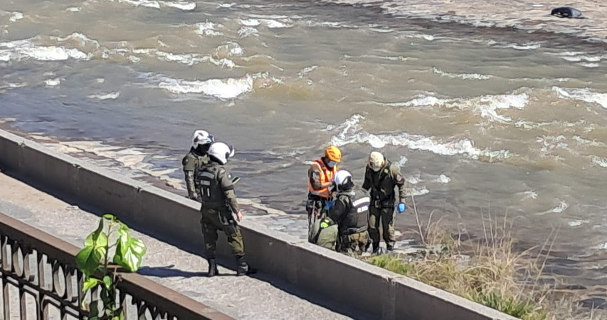 Encuentran cuerpo sin vida en el río Mapocho a la altura de Providencia