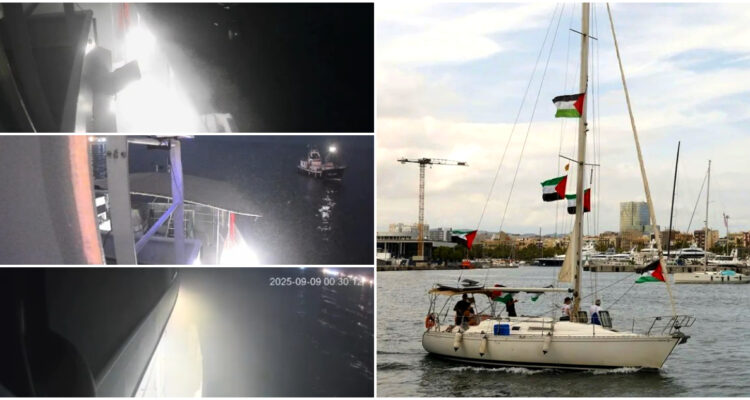 Denuncian ataque con dron a Flotilla Sumud que lleva ayuda a Gaza y donde viaja Greta Thunberg