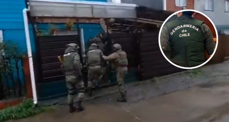 Desvinculan a funcionaria de Gendarmería detenida en operativo de Carabineros en Curanilahue