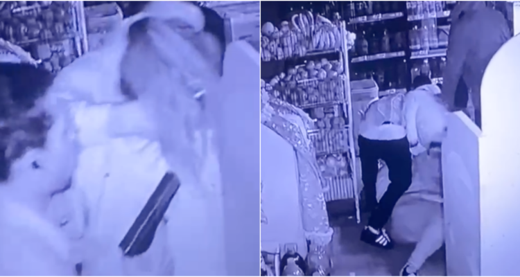 Cámara registra violento asalto en un minimarket en Lo Prado: hay un detenido