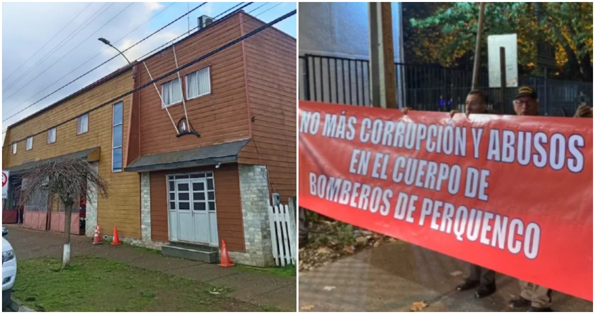 Detenidos defraudación en Bomberos de Perquenco