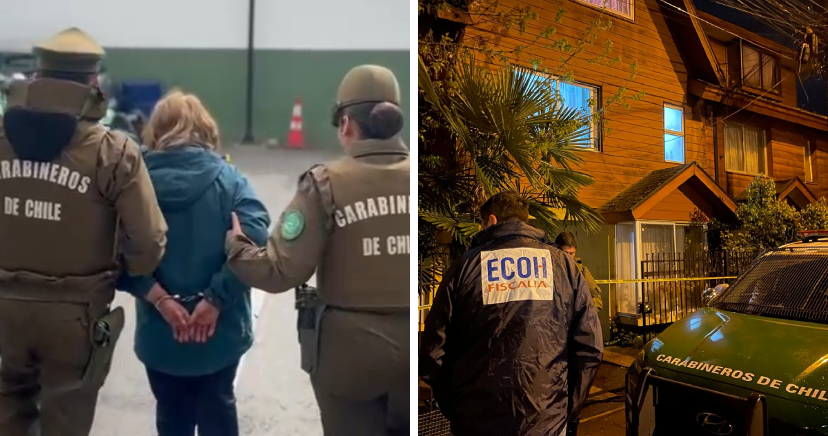 Fiscalía confirma detención de presunta autora de parricidio en Chiguayante: poseía una arma de fuego