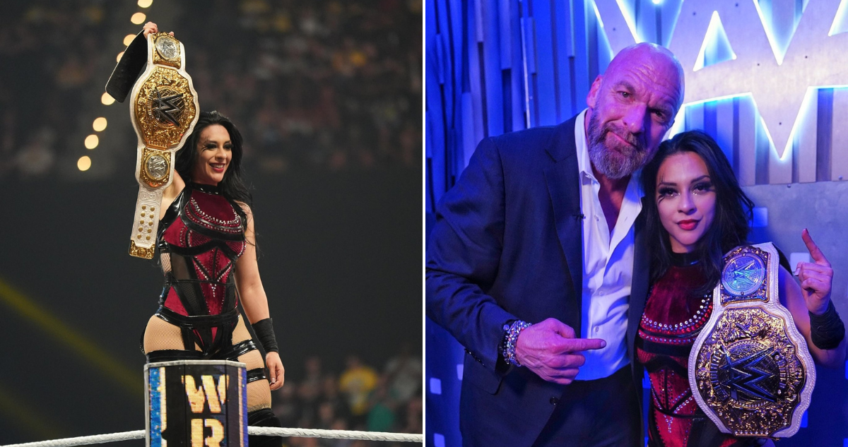 Emoción junto a su padre y un sueño cumplido: la trastienda del histórico título de Vaquer en WWE