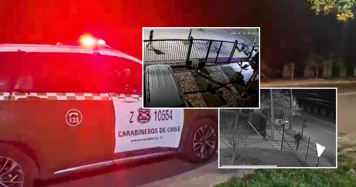 Hombre resulta apuñalado en medio de violento portonazo en Puente Alto