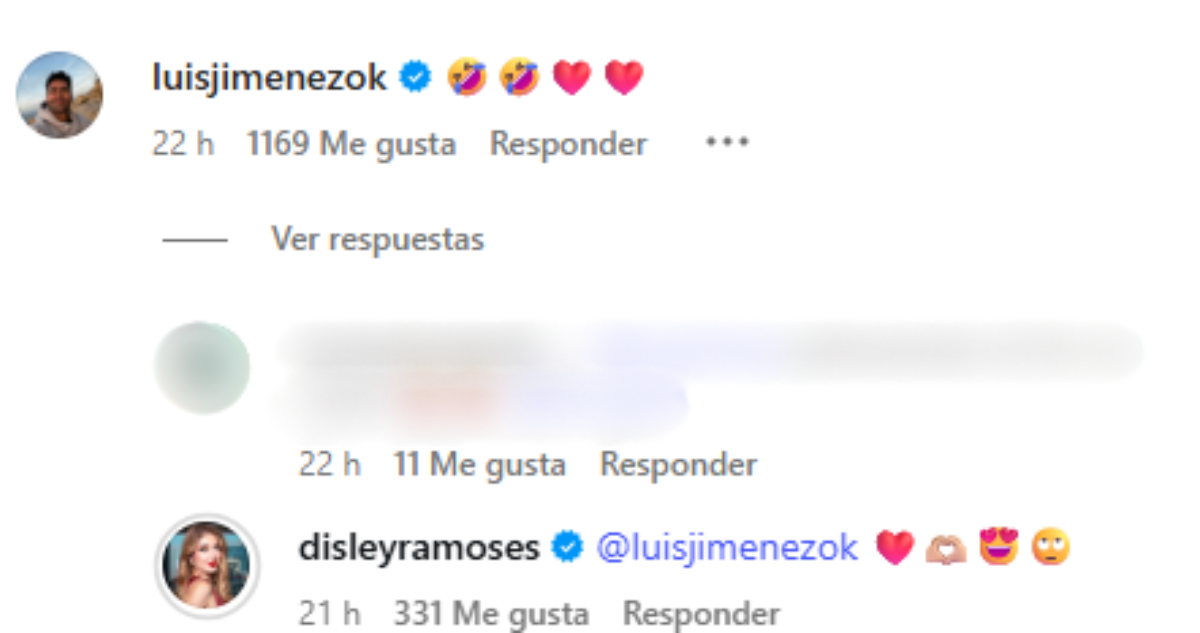 Disley Ramos comentarios