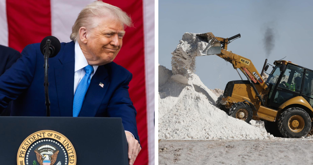 Igual que con Intel: Trump busca entrar como accionista de la mina de litio más grande de EEUU