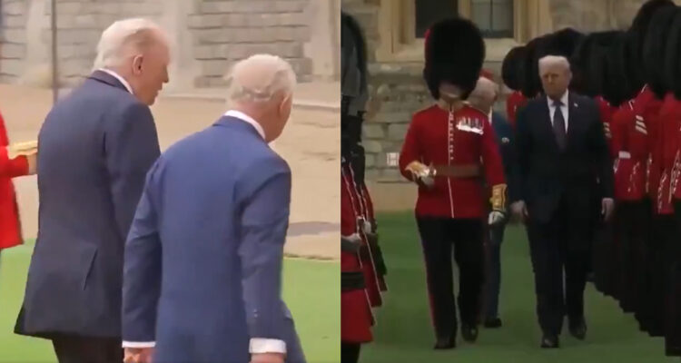 Donald Trump y el rey Carlos