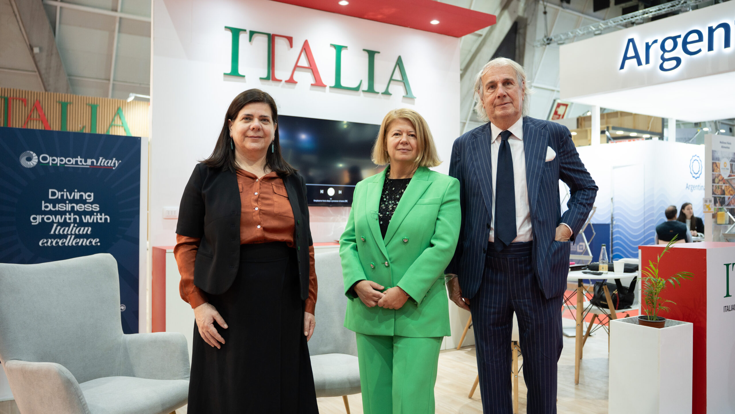 Embajadora de Italia en Espacio Food & Service.