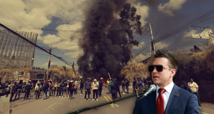 Noboa no revocará eliminación de subsidio al diésel pese a protestas Ecuador